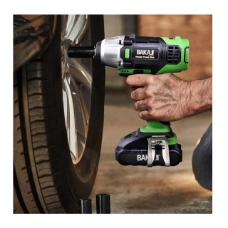 Κρουστικό Επαναφορτιζόμενο Μπουλονόκλειδο 1/2 180 Nm 18V Bakaji 805... Κρουστικό Επαναφορτιζόμενο Μπουλονόκλειδο 1/2 180 Nm 18V Bakaji 805...