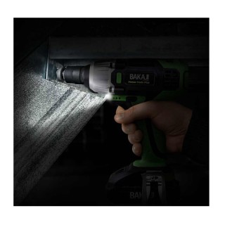 Κρουστικό Επαναφορτιζόμενο Μπουλονόκλειδο 1/2 180 Nm 18V Bakaji 805...