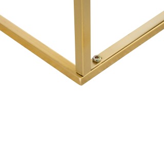 Τραπεζάκι σαλονιού Outsunny για Σπίτι και Κήπο σε μέταλλο με εφέ μά... Τραπεζάκι σαλονιού Outsunny για Σπίτι και Κήπο σε μέταλλο με εφέ μά...