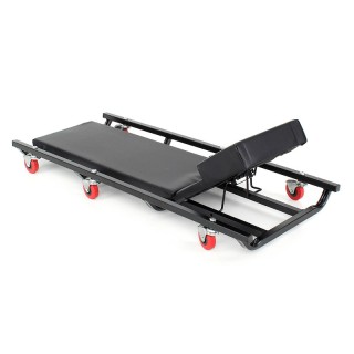 Ξαπλώστρα Συνεργείου με Ρυθμιζόμενο Μαξιλάρι και 6 Ροδάκια Kraft&De...