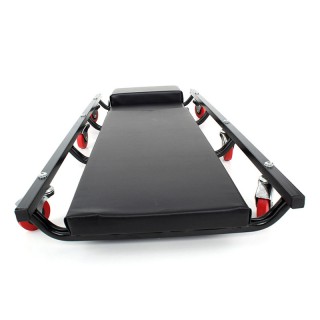 Ξαπλώστρα Συνεργείου με Ρυθμιζόμενο Μαξιλάρι και 6 Ροδάκια Kraft&De...