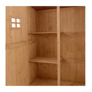 Ξύλινη Αποθήκη Κήπου 127.5 x 50 x 164 cm Outsunny 845-210 Ξύλινη Αποθήκη Κήπου 127.5 x 50 x 164 cm Outsunny 845-210