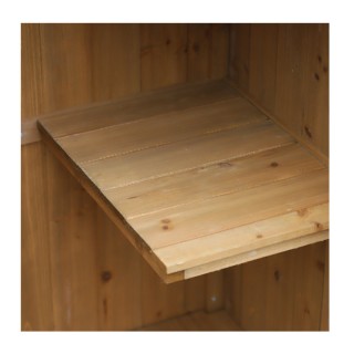 Ξύλινη Αποθήκη Κήπου 77.5 x 54.2 x 179.5 cm Outsunny 845-246ND Ξύλινη Αποθήκη Κήπου 77.5 x 54.2 x 179.5 cm Outsunny 845-246ND