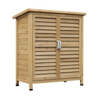 Ξύλινη Αποθήκη Κήπου 87 x 46.5 x 96.5 cm Outsunny 845-248 Ξύλινη Αποθήκη Κήπου 87 x 46.5 x 96.5 cm Outsunny 845-248