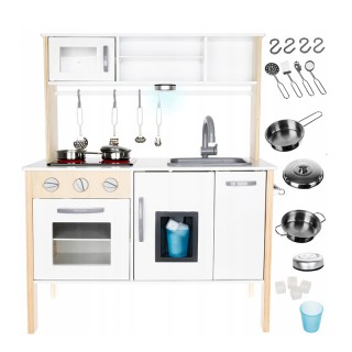 Ξύλινη Παιδική Κουζίνα με Αξεσουάρ 73 x 30 x 89.5 cm Kruzzel 11135
