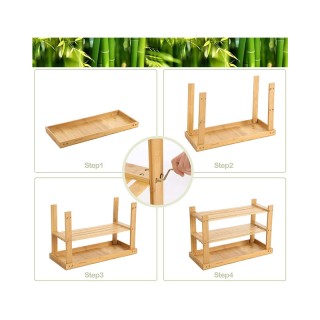 Ξύλινη Παπουτσοθήκη με 2 Ράφια και Πάγκο 70 x 28 x 45 cm Χρώματος Κ... Ξύλινη Παπουτσοθήκη με 2 Ράφια και Πάγκο 70 x 28 x 45 cm Χρώματος Κ...