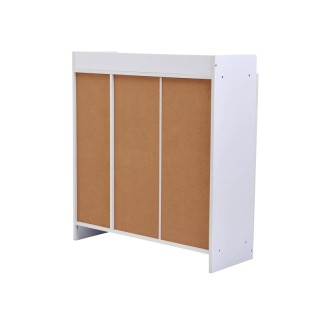 Ξύλινη Παπουτσοθήκη με 1 Ντουλάπι και 4 ράφια 83 x 30 x 90 cm HOMCO...