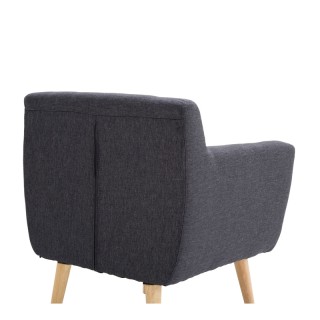 Ξύλινη Πολυθρόνα 68 x 58.5 x 76 cm HOMCOM 833-525CG Ξύλινη Πολυθρόνα 68 x 58.5 x 76 cm HOMCOM 833-525CG