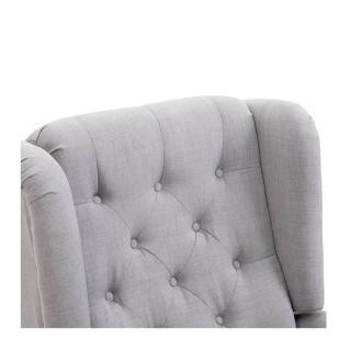 Ξύλινη Πολυθρόνα 76 x 86 x 108 cm HOMCOM 833-695GY Ξύλινη Πολυθρόνα 76 x 86 x 108 cm HOMCOM 833-695GY