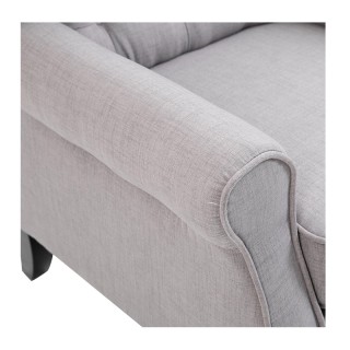 Ξύλινη Πολυθρόνα 76 x 86 x 108 cm HOMCOM 833-695GY Ξύλινη Πολυθρόνα 76 x 86 x 108 cm HOMCOM 833-695GY