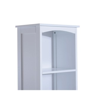 Ξύλινη Στήλη Μπάνιου με 1 Ντουλάπι και 3 Ράφια 35 x 24 x 170 cm HOM... Ξύλινη Στήλη Μπάνιου με 1 Ντουλάπι και 3 Ράφια 35 x 24 x 170 cm HOM...