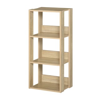 Ξύλινη Βιβλιοθήκη με 3 Ράφια 40 x 29.2 x 87.9 cm HOMCOM 836-258