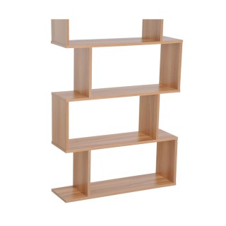 Ξύλινη Βιβλιοθήκη με 6 Ράφια 80 x 23 x 192 cm HOMCOM 833-382BN Ξύλινη Βιβλιοθήκη με 6 Ράφια 80 x 23 x 192 cm HOMCOM 833-382BN