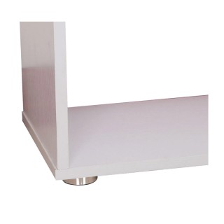 Ξύλινη Βιβλιοθήκη με 6 Ράφια 80 x 24 x 191 cm Χρώματος Λευκό HOMCOM...