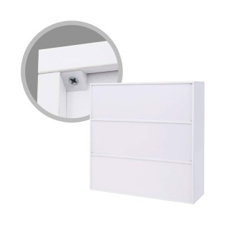 Ξύλινη Βιβλιοθήκη με 6 Ράφια και 3 Ντουλάπια 97.5 x 29 x 97.5 cm VA... Ξύλινη Βιβλιοθήκη με 6 Ράφια και 3 Ντουλάπια 97.5 x 29 x 97.5 cm VA...