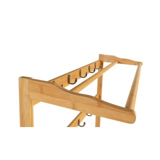 Ξύλινο Έπιπλο Εισόδου με 3 Ράφια και 9 Κρεμάστρες 70 x 30.5 x 170 c... Ξύλινο Έπιπλο Εισόδου με 3 Ράφια και 9 Κρεμάστρες 70 x 30.5 x 170 c...