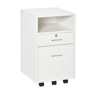 Ξύλινο Έπιπλο Γραφείου με 2 Συρτάρια και 1 Ράφι 39.5 x 40 x 60 cm V... Ξύλινο Έπιπλο Γραφείου με 2 Συρτάρια και 1 Ράφι 39.5 x 40 x 60 cm V...