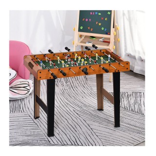 Ξύλινο Επιτραπέζιο Ποδοσφαιράκι με 8 Σειρές 40 x 84.5 x 61.5 cm HOM...