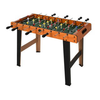 Ξύλινο Επιτραπέζιο Ποδοσφαιράκι με 8 Σειρές 40 x 84.5 x 61.5 cm HOM...