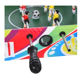 Ξύλινο Επιδαπέδιο Ποδοσφαιράκι με 8 Σειρές 43.5 x 86.5 x 63 cm HOMC...