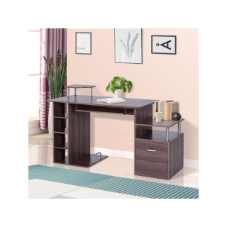 Ξύλινο Γραφείο με Θέση για Υπολογιστή και Πληκτρολόγιο 152 x 60 x 8... Ξύλινο Γραφείο με Θέση για Υπολογιστή και Πληκτρολόγιο 152 x 60 x 8...