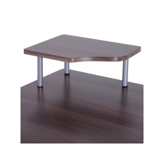 Ξύλινο Γραφείο με Θέση για Υπολογιστή και Πληκτρολόγιο 152 x 60 x 8... Ξύλινο Γραφείο με Θέση για Υπολογιστή και Πληκτρολόγιο 152 x 60 x 8...