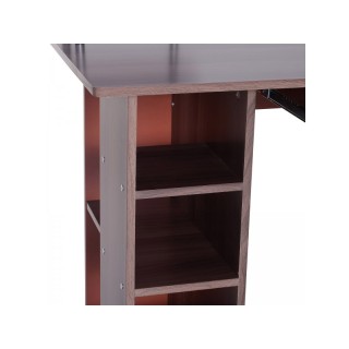 Ξύλινο Γραφείο με Θέση για Υπολογιστή και Πληκτρολόγιο 152 x 60 x 8... Ξύλινο Γραφείο με Θέση για Υπολογιστή και Πληκτρολόγιο 152 x 60 x 8...