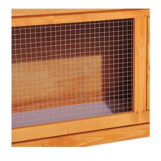 Ξύλινο Κλουβί Εξωτερικού Χώρου για Κατοικίδια 90 x 45 x 65 cm PawHu...