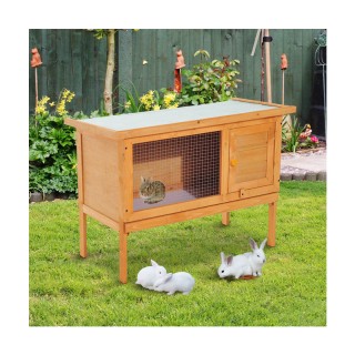 Ξύλινο Κλουβί Εξωτερικού Χώρου για Κατοικίδια 90 x 45 x 65 cm PawHu...