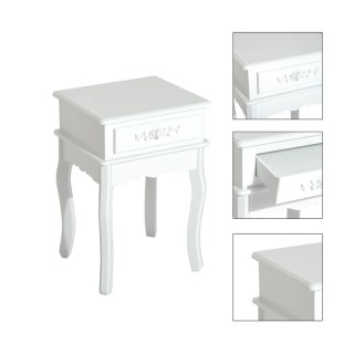 Ξύλινο Κομοδίνο με 1 Συρτάρι 40 x 35 x 60 cm HOMCOM 833-240 Ξύλινο Κομοδίνο με 1 Συρτάρι 40 x 35 x 60 cm HOMCOM 833-240