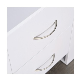 Ξύλινο Κομοδίνο με 2 Συρτάρια 48 x 39 x 54 cm Χρώματος Λευκό HOMCOM... Ξύλινο Κομοδίνο με 2 Συρτάρια 48 x 39 x 54 cm Χρώματος Λευκό HOMCOM...