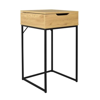 Ξύλινο Μπουντουάρ με Αναδιπλούμενο Καθρέπτη 45 x 45 x 77 cm Χρώματο...