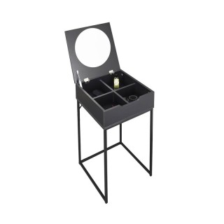 Ξύλινο Μπουντουάρ με Αναδιπλούμενο Καθρέπτη 45 x 45 x 77 cm Χρώματο... Ξύλινο Μπουντουάρ με Αναδιπλούμενο Καθρέπτη 45 x 45 x 77 cm Χρώματο...