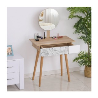 Ξύλινο Μπουντουάρ Με Καθρέπτη 39 x 70 x 120 cm HOMCOM 831-303 Ξύλινο Μπουντουάρ Με Καθρέπτη 39 x 70 x 120 cm HOMCOM 831-303