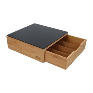 Ξύλινο Συρτάρι - Διοργανωτής από Μπαμπού για 20 - 56 Κάψουλες και Σ...