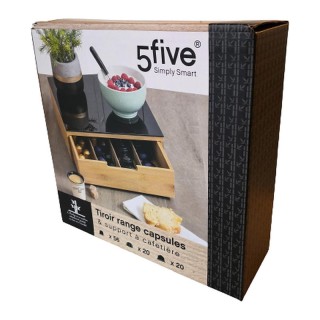 Ξύλινο Συρτάρι - Διοργανωτής από Μπαμπού για 20 - 56 Κάψουλες και Σ...