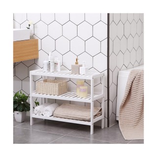 Ξύλινο Stand Αποθήκευσης Παπουτσιών με 3 Ράφια 70 x 26 x 55 cm Song... Ξύλινο Stand Αποθήκευσης Παπουτσιών με 3 Ράφια 70 x 26 x 55 cm Song...