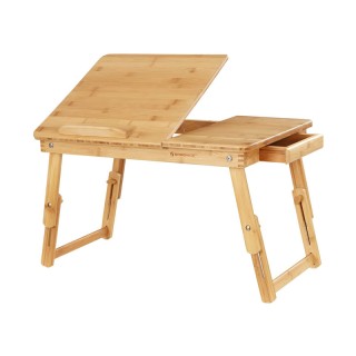 Ξύλινο Βοηθητικό Πτυσσόμενο Τραπέζι Πολλαπλών Χρήσεων με Βάση για L...