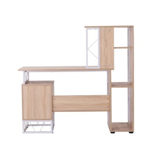 Ξύλινο Γραφείο με Θέση για Υπολογιστή 133 x 55 x 123 cm HOMCOM 920-016 Ξύλινο Γραφείο με Θέση για Υπολογιστή 133 x 55 x 123 cm HOMCOM 920-016