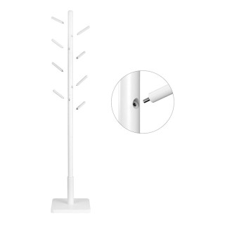 Ξύλινος Καλόγερος με 8 Γάντζους και Ρυθμιζόμενο Ύψος 30 x 30 x 175 ... Ξύλινος Καλόγερος με 8 Γάντζους και Ρυθμιζόμενο Ύψος 30 x 30 x 175 ...