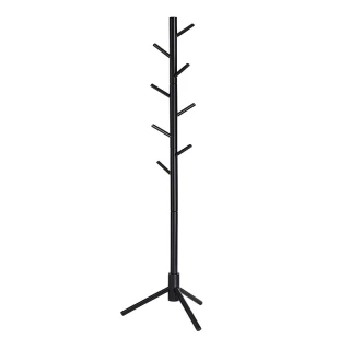 Wooden Monk with 8 Hooks and Adjustable Height 47 x 47 x 175 ...