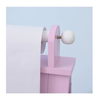 Ξύλινος Παιδικός Μαγνητικός Μαυροπίνακας 3 σε 1 Διπλής Όψης HOMCOM ...