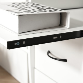 Γραφείο Η/Υ HOMCOM με ράφι για πληκτρολόγιο και οθόνη και 2 συρτάρι...