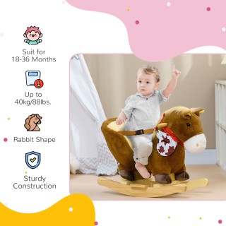 HOMCOM Rocking Horse για παιδιά από 18-36 μηνών με ρεαλιστικούς ήχο... HOMCOM Rocking Horse για παιδιά από 18-36 μηνών με ρεαλιστικούς ήχο...
