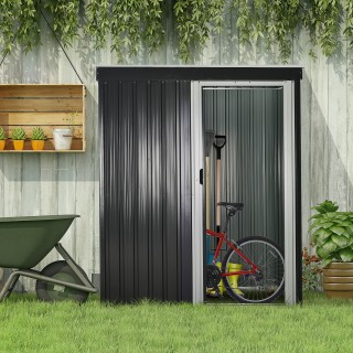 Outsunny Garden Shed Εργαλειοθήκη σε Ατσάλι, Υπόστεγο Κήπου από Ατσ...