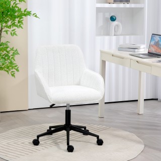 Υφασμάτινη καρέκλα γραφείου HOMCOM με ρυθμιζόμενο ύψος, περιστρεφόμ... Υφασμάτινη καρέκλα γραφείου HOMCOM με ρυθμιζόμενο ύψος, περιστρεφόμ...
