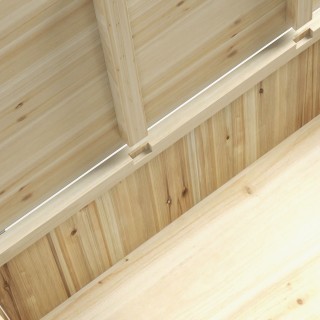 Πάγκος αποθήκευσης κήπου Outsunny 172L σε ξύλο Ελάτης, 120x55x45cm,... Πάγκος αποθήκευσης κήπου Outsunny 172L σε ξύλο Ελάτης, 120x55x45cm,...