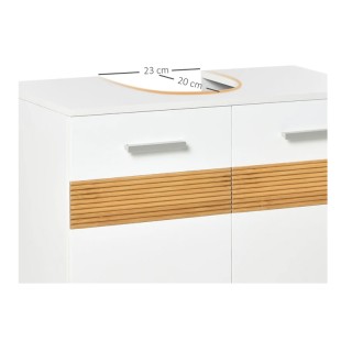 Ντουλάπι Νιπτήρα 60 x 30 x 60.5 cm Kleankin 834-337 Ντουλάπι Νιπτήρα 60 x 30 x 60.5 cm Kleankin 834-337