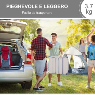 Πτυσσόμενη Ξαπλώστρα Κήπου με Μαξιλάρι 182 x 56 x 24.5 cm Χρώματος ...