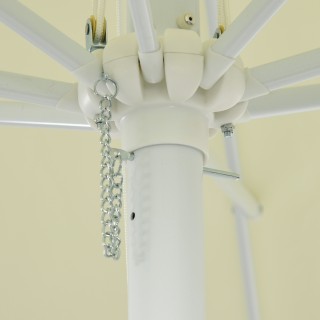 Ομπρέλα κήπου Outsunny 2,5 m ρυθμιζόμενου ύψους σε αλουμίνιο, μέταλ... Ομπρέλα κήπου Outsunny 2,5 m ρυθμιζόμενου ύψους σε αλουμίνιο, μέταλ...